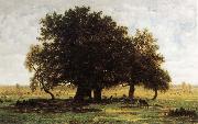 Oak Trees near Apremont